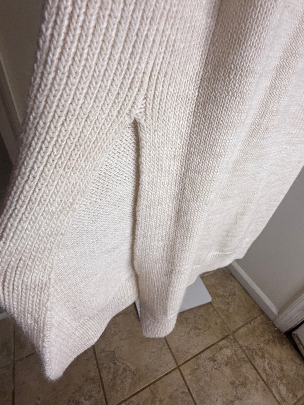 ASTR The Label Sleeveless Turtleneck Sweater Tunic | Cream | Size Small - Picture 8 of 9